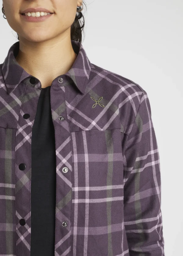 CHECK SHIRT WOMAN<Montura Discount
