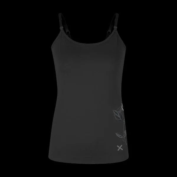 FLOWER SEAMLESS CANOTTA WOMAN<Montura Cheap
