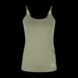 FLOWER SEAMLESS CANOTTA WOMAN<Montura Cheap