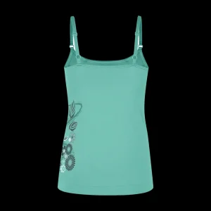 FLOWER SEAMLESS CANOTTA WOMAN<Montura Cheap