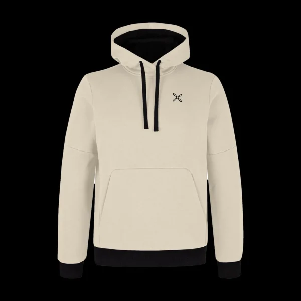 LOGO COTTON HOODED SWEATER<Montura Cheap