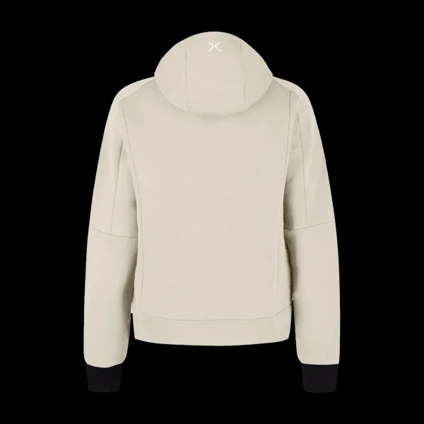 LOGO COTTON HOODED SWEATER WOM<Montura Flash Sale