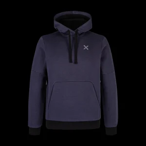 LOGO COTTON HOODED SWEATER<Montura Hot