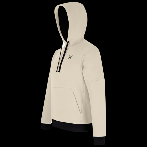 LOGO COTTON HOODED SWEATER<Montura Cheap