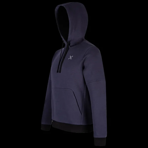 LOGO COTTON HOODED SWEATER<Montura Cheap