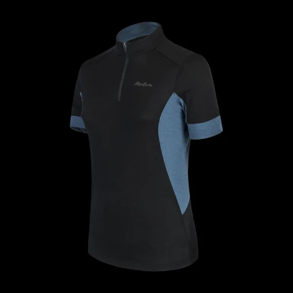 MERINO TRENDY ZIP T-SHIRT WOM.<Montura Cheap
