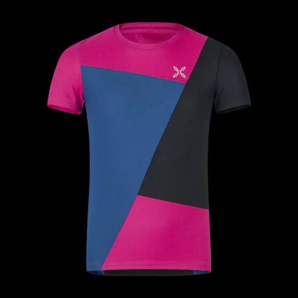 OUTDOOR COLOR BLOCK TSHIRT KID<Montura Best Sale