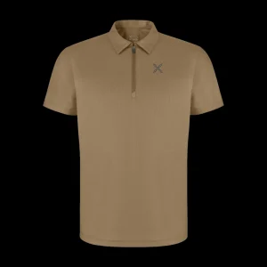 OUTDOOR ZIP POLO<Montura Flash Sale