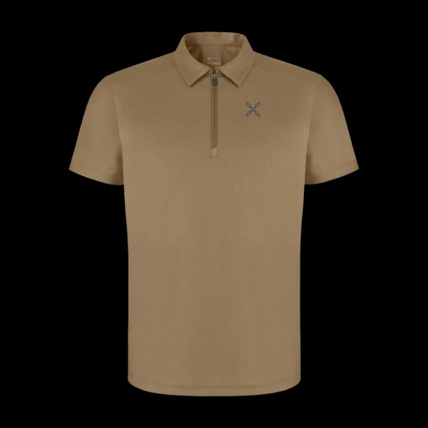 OUTDOOR ZIP POLO<Montura Flash Sale